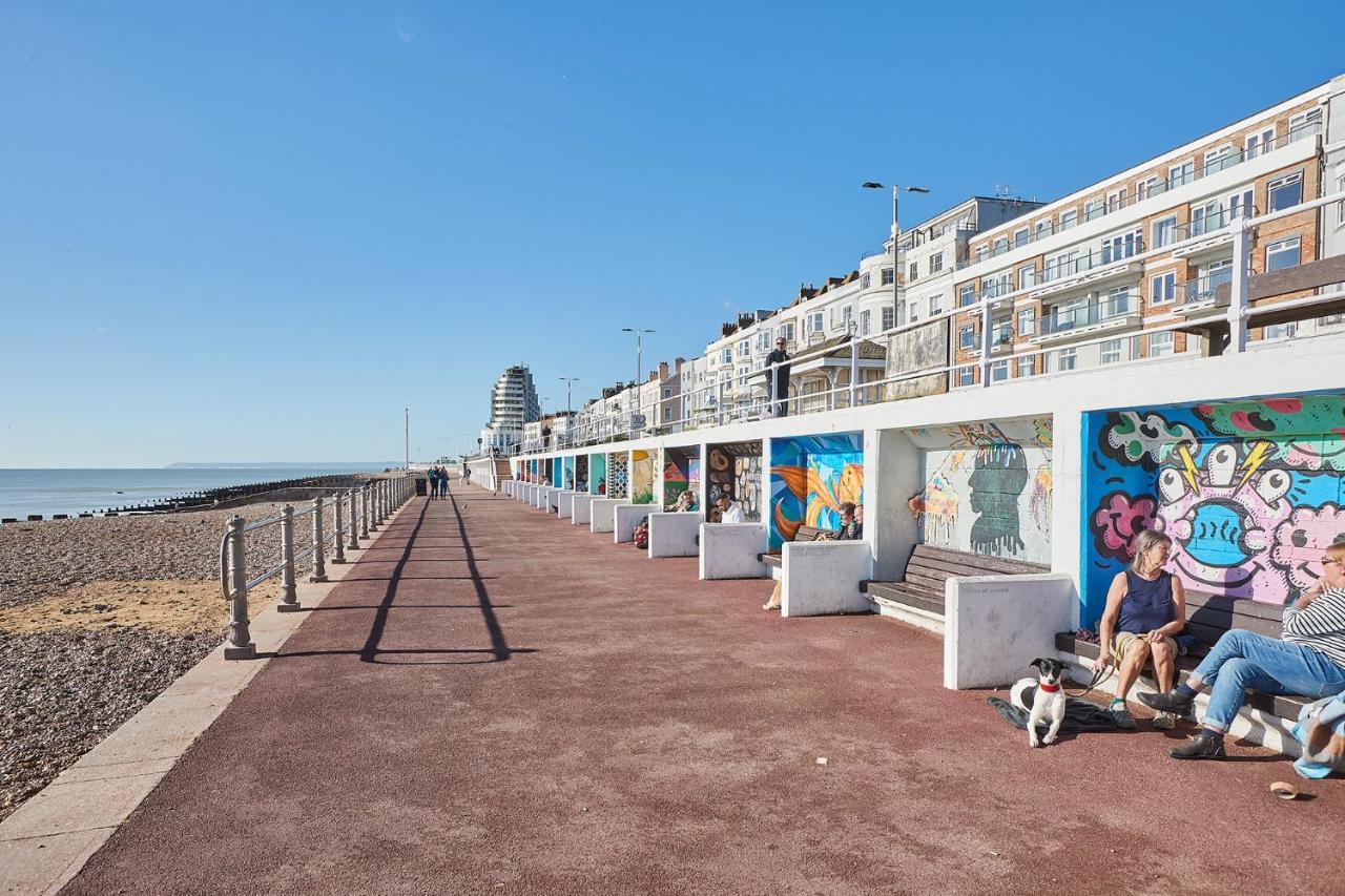 Gorgeous Sea View Apartment 5 Mins To The Beach St Leonards-on-Sea Exterior photo
